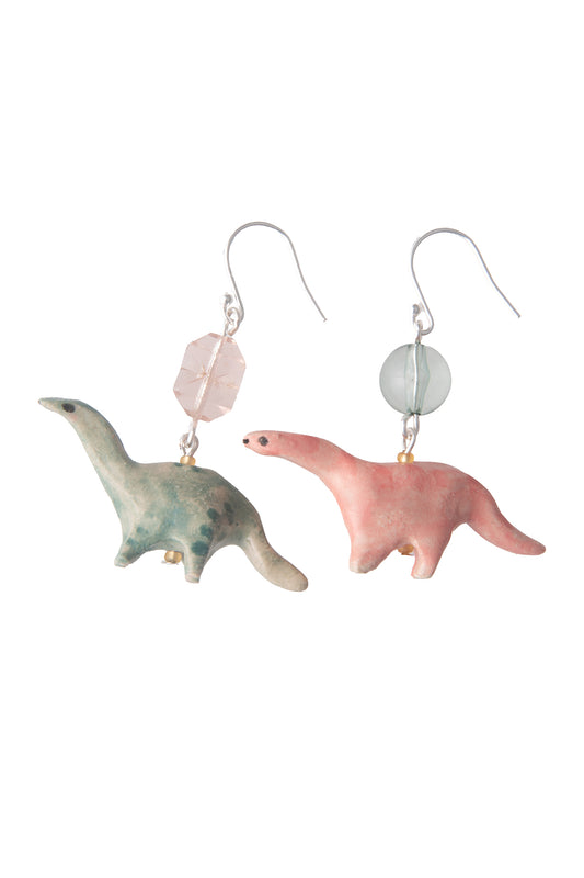 Handmade Dinosaur Earrings | Hopetown & Hunter