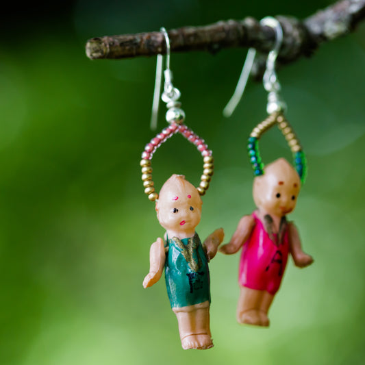 Kewpie Doll Earrings